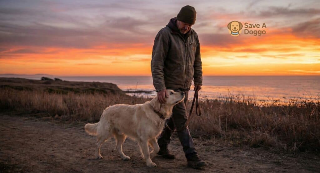 Emotional healing and companionship after adopting a rescue dog