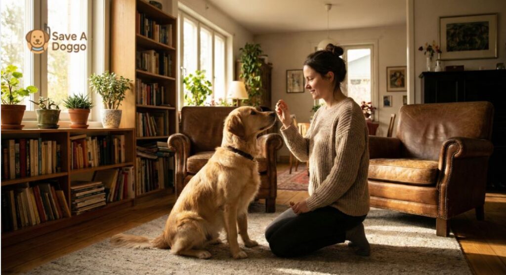 how to train a dog at home step by step