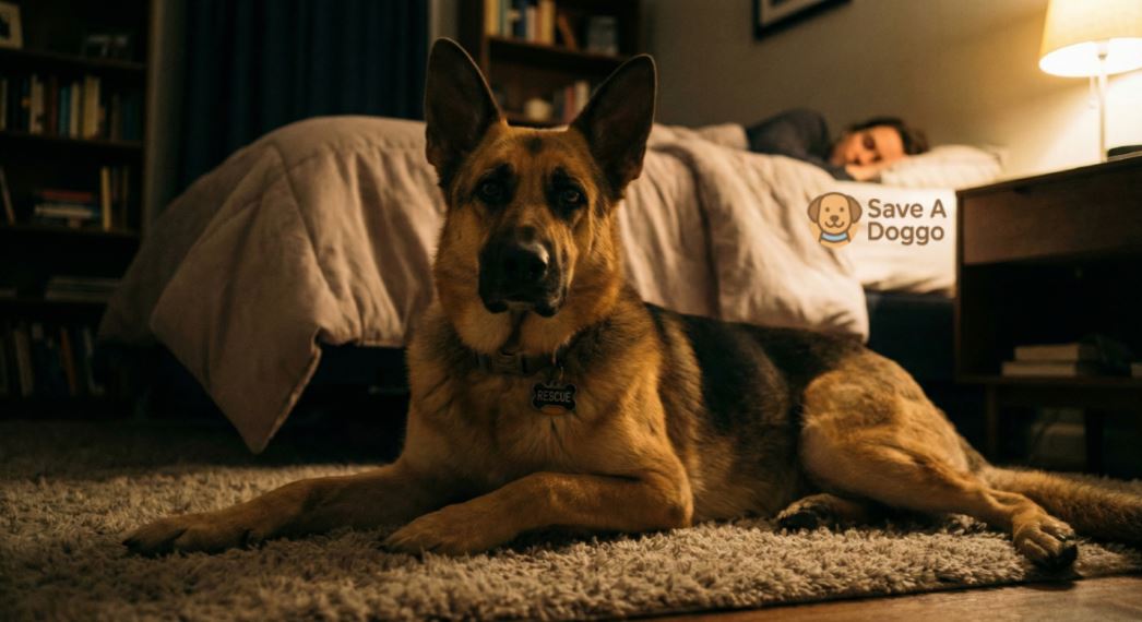 Why Rescue Dog Won’t Sleep the First Week? (Complete Owner’s Guide 2026) Why Rescue Dog Won’t Sleep the First Week? (Complete Owner’s Guide 2026)